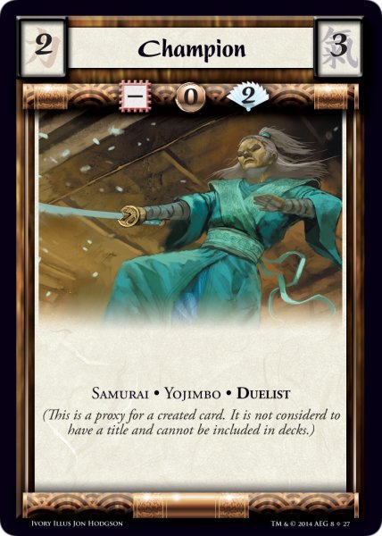 Champion Token